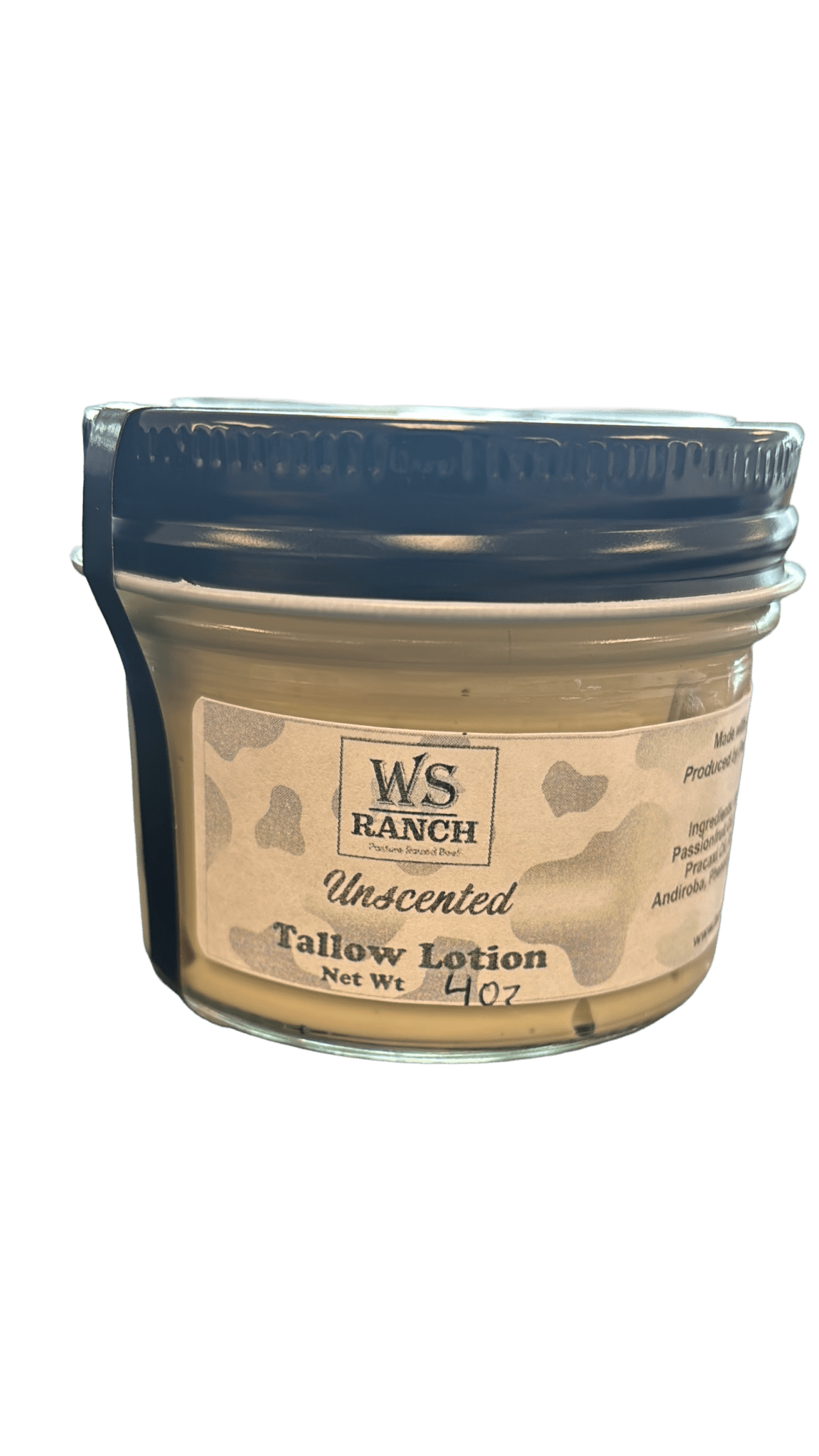 4oz Tallow Lotion - Peak Botanicals - lotion